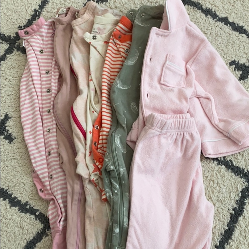 12 month pajamas
